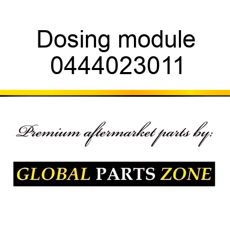Dosing module 0444023011