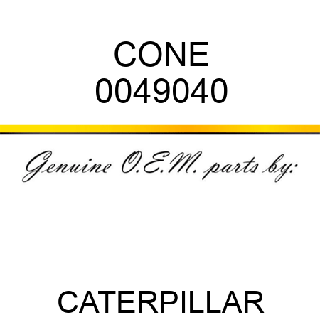 CONE 0049040