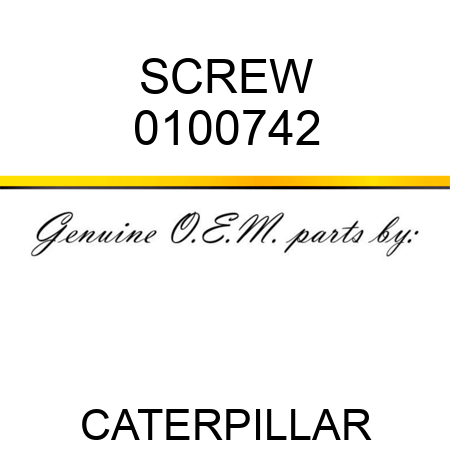 SCREW 0100742