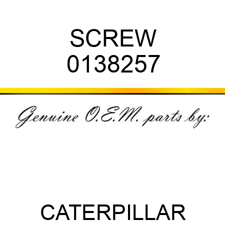 SCREW 0138257