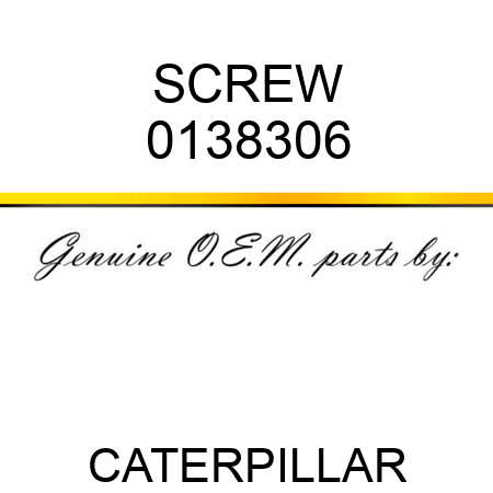 SCREW 0138306