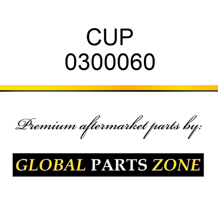 CUP 0300060