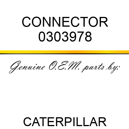 CONNECTOR 0303978