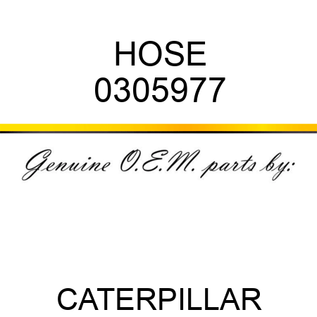 HOSE 0305977