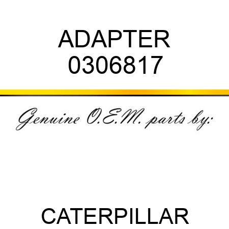 ADAPTER 0306817