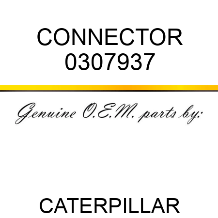 CONNECTOR 0307937