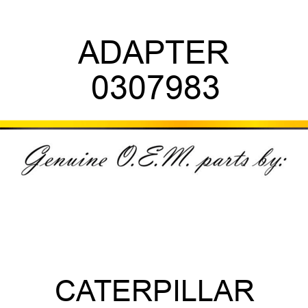 ADAPTER 0307983