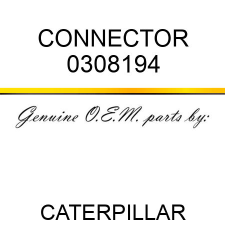 CONNECTOR 0308194