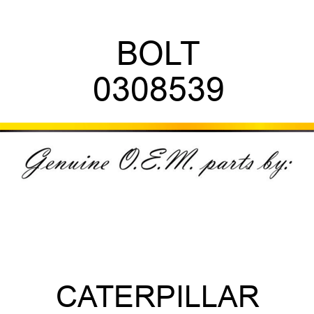 BOLT 0308539