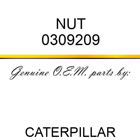 NUT 0309209