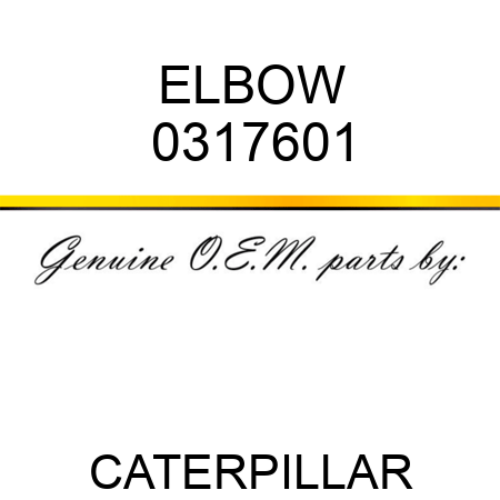 ELBOW 0317601