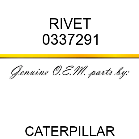 RIVET 0337291