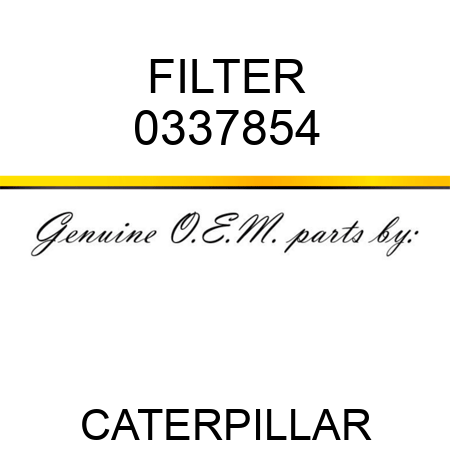 FILTER 0337854