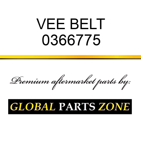 VEE BELT 0366775