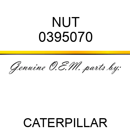 NUT 0395070