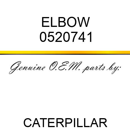 ELBOW 0520741