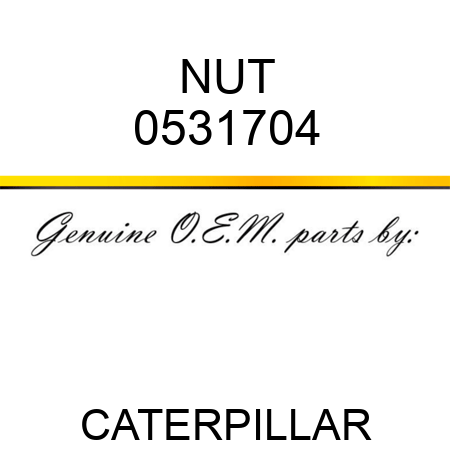 NUT 0531704