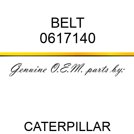 BELT 0617140