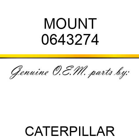 MOUNT 0643274