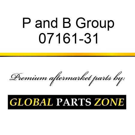 P&B Group 07161-31