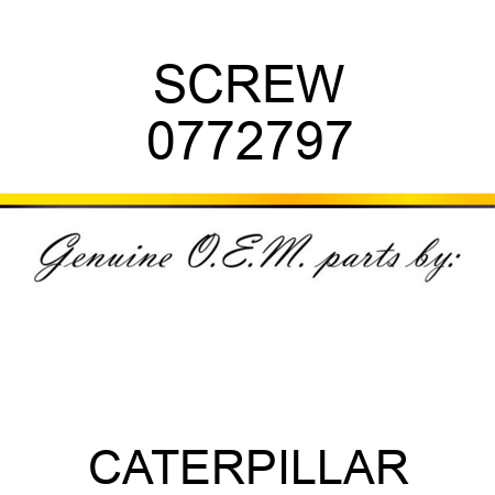 SCREW 0772797