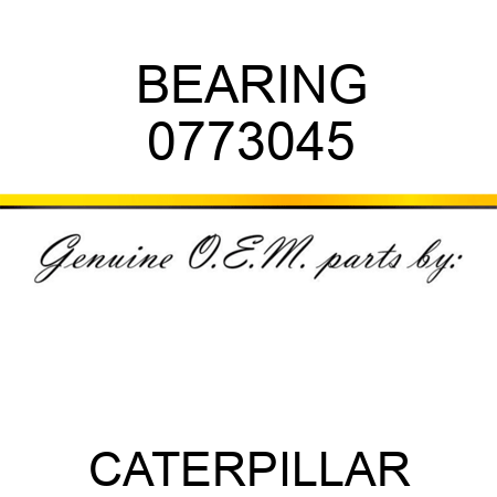 BEARING 0773045