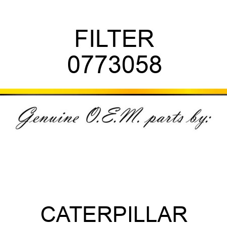 FILTER 0773058