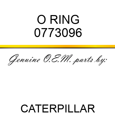 O RING 0773096