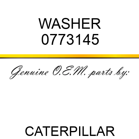 WASHER 0773145