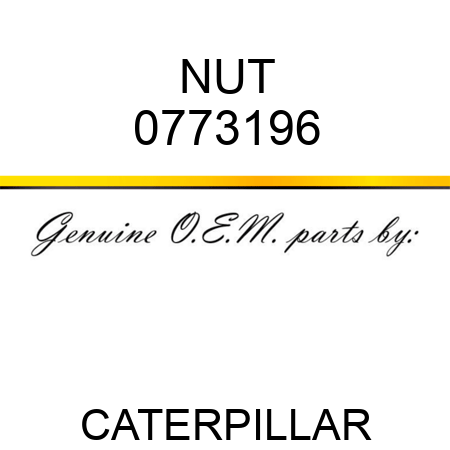 NUT 0773196