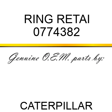 RING RETAI 0774382