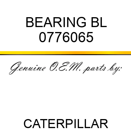 BEARING BL 0776065