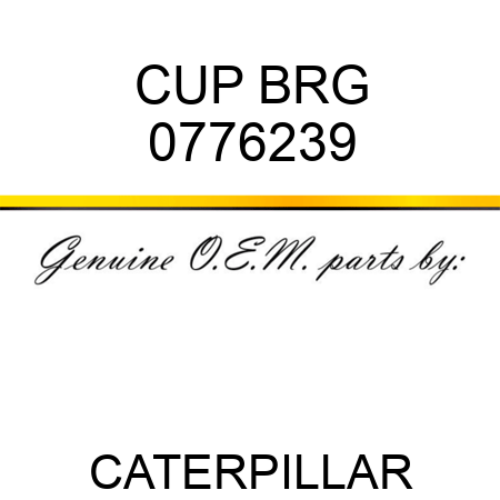 CUP, BRG 0776239