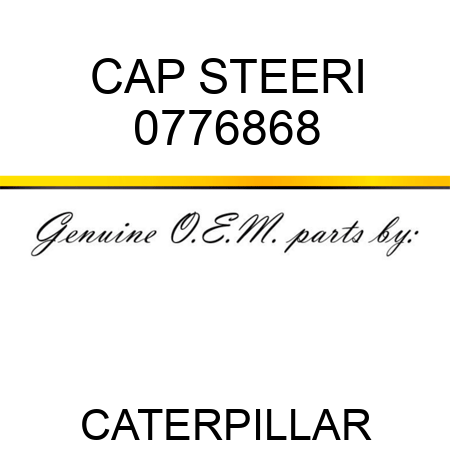 CAP STEERI 0776868