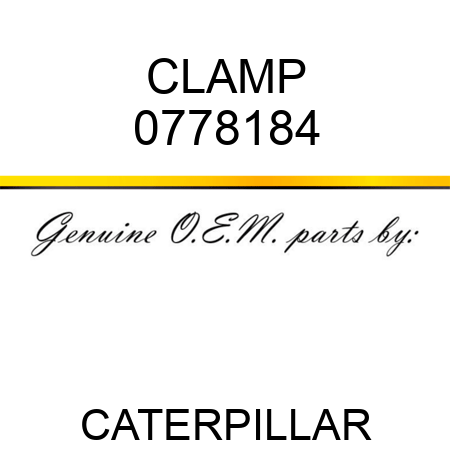 CLAMP 0778184