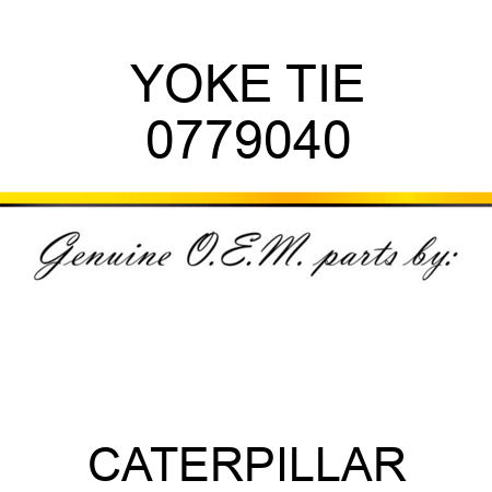 YOKE, TIE 0779040