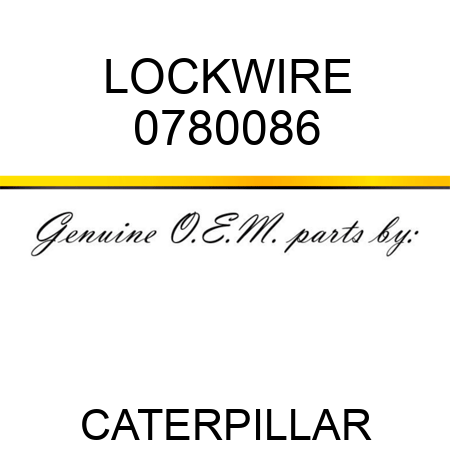 LOCKWIRE 0780086