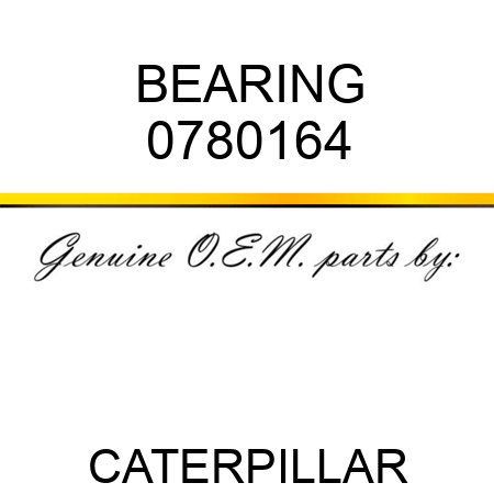 BEARING 0780164