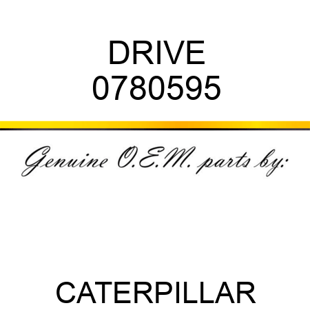 DRIVE 0780595