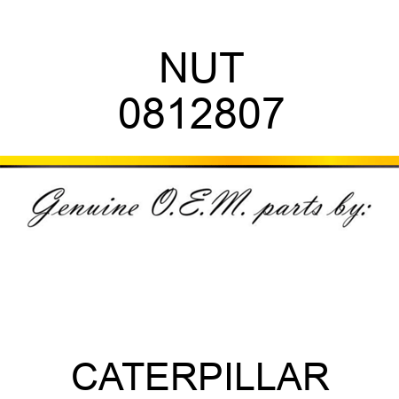 NUT 0812807