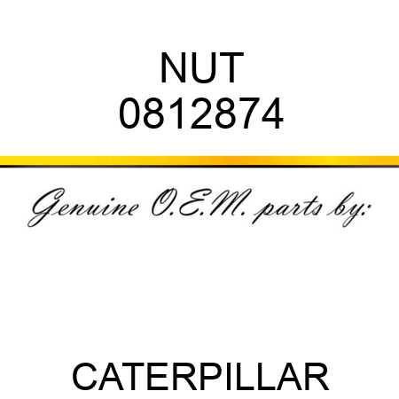 NUT 0812874