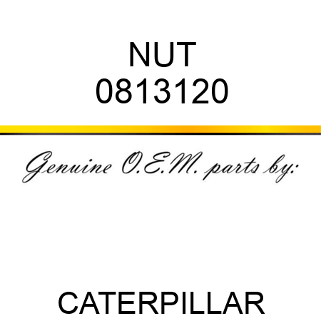 NUT 0813120