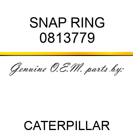 SNAP RING 0813779