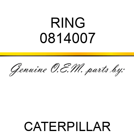 RING 0814007