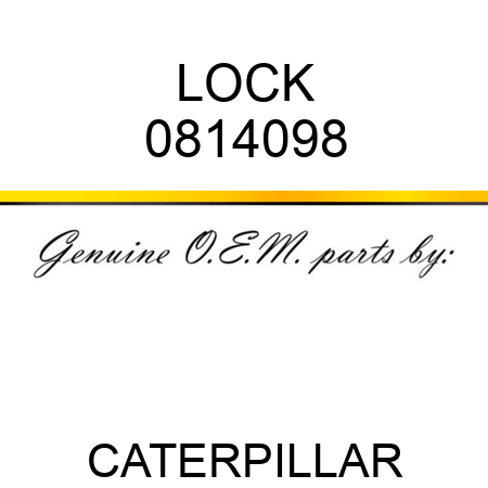 LOCK 0814098