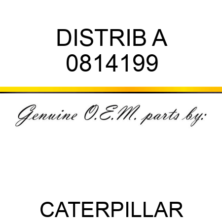 DISTRIB A 0814199