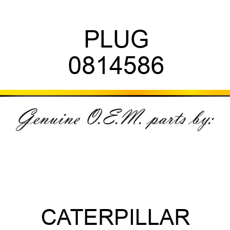 PLUG 0814586