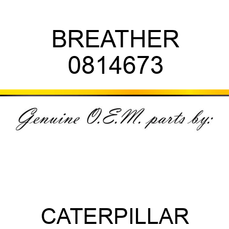 BREATHER 0814673