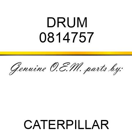 DRUM 0814757