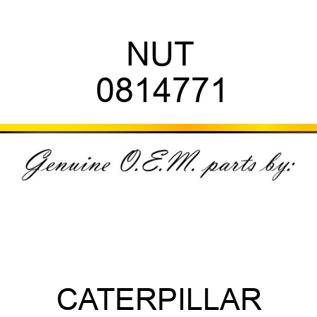 NUT 0814771